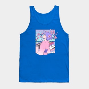 Japan Hanami festival Tank Top